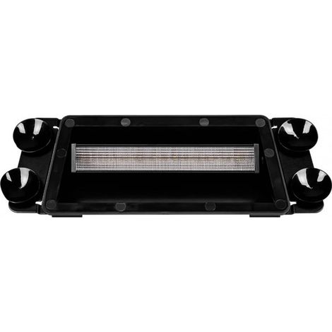 SecoRüt Clignotant avant LED Blitzer 12&24 Volt Strobo LW0054 ventouse orange W123473