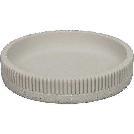 Porte-savon sur pied ALBA, blanc (1/4)