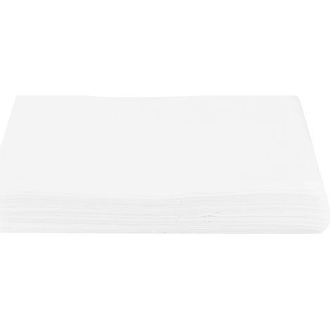 Draps de lit jetables imperméables anti-huile pour table de massage salon SPA tatouage hôtels (Blanc) (1/5)