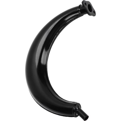 Échappement demi-lune 40mm acier allié pour moteur 2 temps 49cc 60cc 66cc 80cc vélos motorisés (1/5)