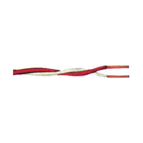Klingelleitung Y-Draht 2x0,6mm2, 20m,farbig sort