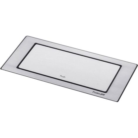 Foster Reverse 8000 010 toma de corriente 2 x Type F + USB A Acero inoxidable (1/5)