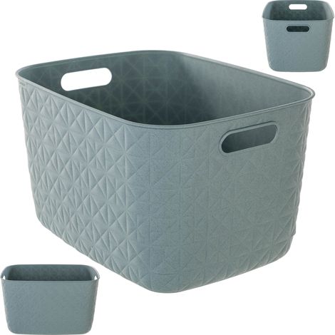 Scatola contenitore cestino organizer scatola organizzativa Curver Softex 19L (1/5)