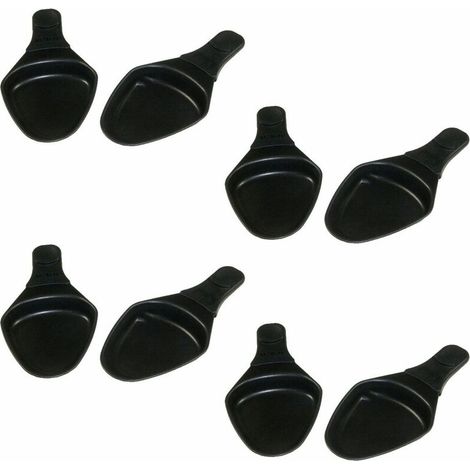 Lot de 8 coupelles pour raclette, gril et wok – Compatibles avec modèles TEFAL et MOULINEX – Dimensions optimales pour cuisson