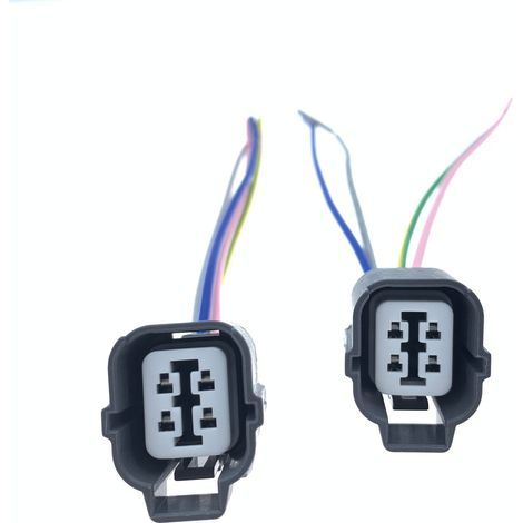 Connecteur 4 broches 6189-0132 compatible avec les capteurs d'oxygène avant et arrière Honda 6181-0073, référence DJ7048-2-11/21 (1/4)