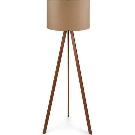 Lampada da terra, lampada da terra, illuminazione per soggiorno Lamp Tan Marrone (1/3)