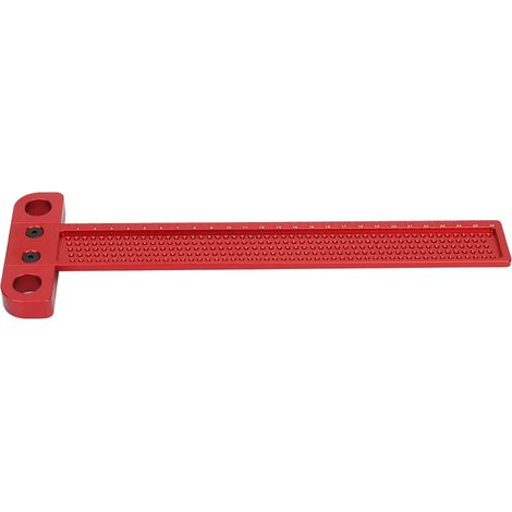 Équerre carrée en T aluminium pour menuiserie, outil de traçage et mesure, marquage précis, T-260 (1/5)