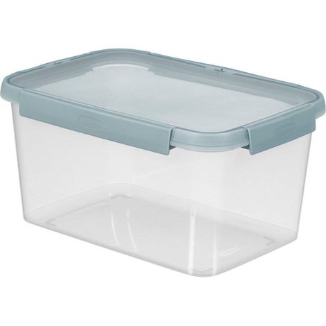 Curver Contenedor Rectangular 5 litros azul-gris hermético