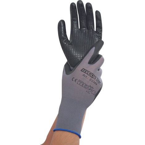 Guanti da lavoro Hygostar ergo flex dotty resistenti a tagli forature