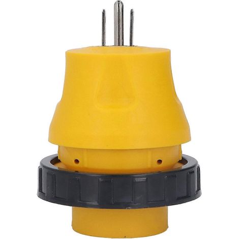 Drehadapterstecker 15A Stecker auf 30A Buchse 3-poliger Wohnmobil-Stromwandler