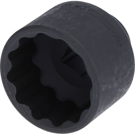 BRILLIANT TOOLS 1/2" Llave de impacto dodecagonal 36 mm corta - BT022683 (1/4)