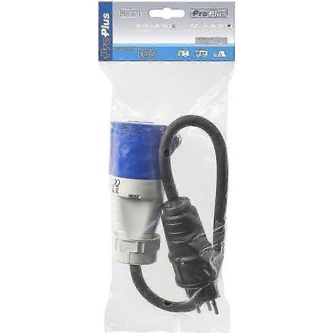 Adapter cable 40cm 3x1.5mm from Swiss plug to CEE