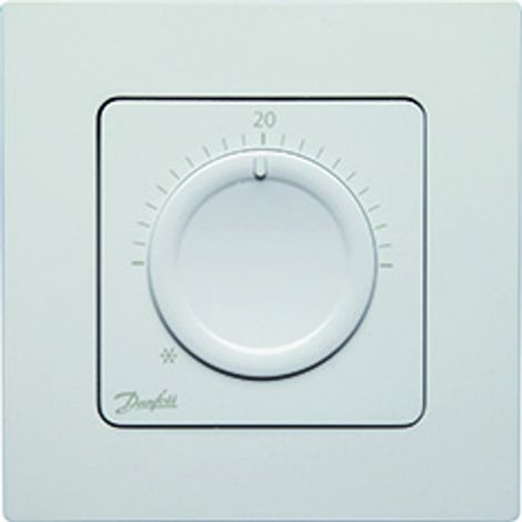 Danfoss Termostato ambiente da parete Icon(TM) con manopola, da parete, 088U1005