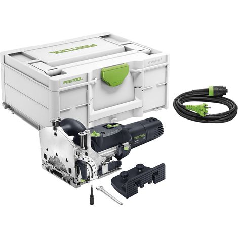 Festool Domino-Dübelfräse DF500 RQ-Plus Dübelfräse für Holzverbindungen, 420W (1/5)