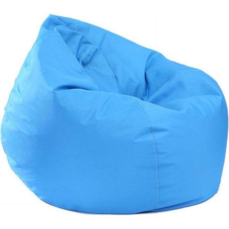 Fauteuil gonflable pour adultes, design ergonomique, bleu ciel, lot de 1 pièce. (1/5)