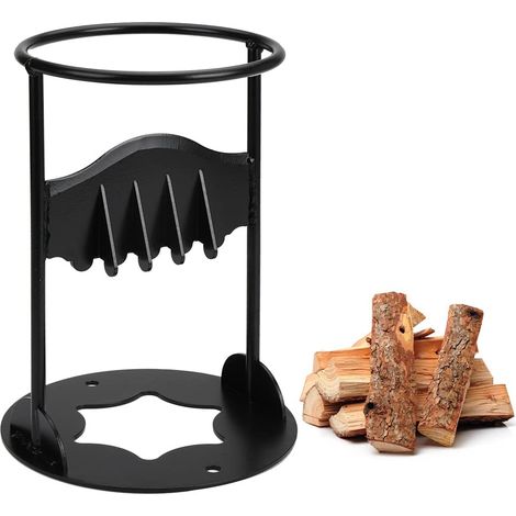 Fendeur de bûches, fendeur de bûches manuel, support à bûches, moyen (14,5 27 cm) 0,72 kg (1/5)