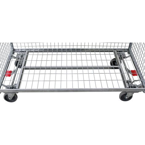 VARIOfit Zentrale Fußbremse EasySTOP beidseitig bedienbar 2 Räder gebremst