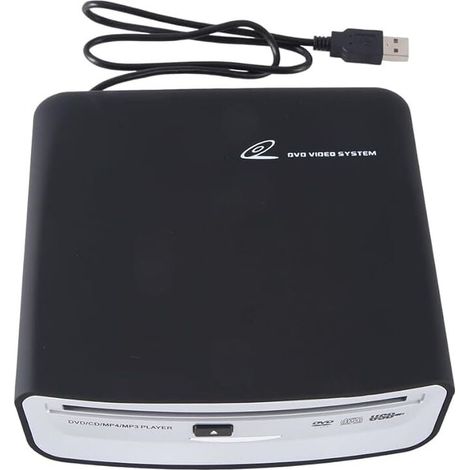 Lecteur CD externe universel pour voiture qui se connecte au port USB de la voiture, à un ordinateur portable ou à un téléviseur pour la navigation Android 4.0 et (1/4)