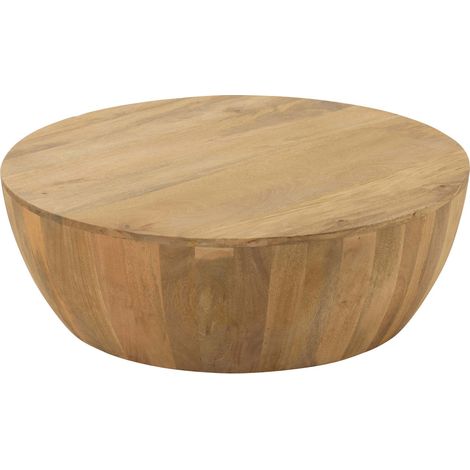 Table basse bois de manguier naturel élégance et authenticité - Bois naturel miel clair (1/4)