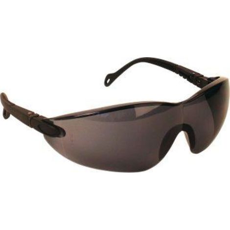 Lunette de sécurité anti-rayure UV400 Eclipse - Noir/Fumé (1/2)