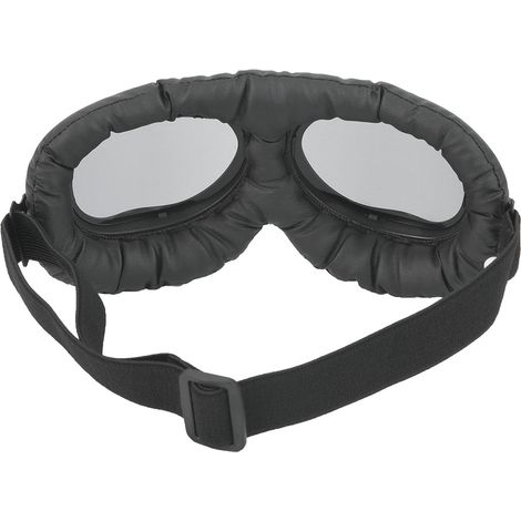 Motorradbrille mit farbiger Linse, sanddicht, Windschutzscheibe (Grau) (1/5)