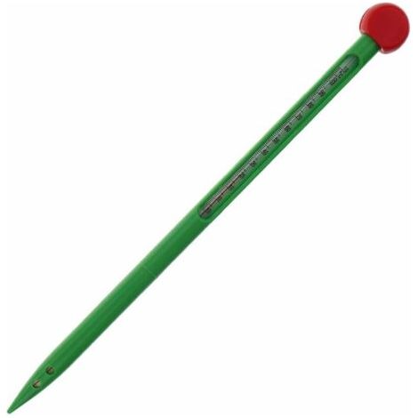 Thermomètre de sol de jardin 320 mm – Surveillez la température du sol avant le semis et la plantation avec cette sonde de température utile pour le compost. (1/5)