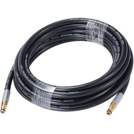 Tuyau d'extension haute pression de rechange pour nettoyeurs haute pression Karcher série K (K2, K3, K4, K5, K6, K7) - 6 m (1/5)