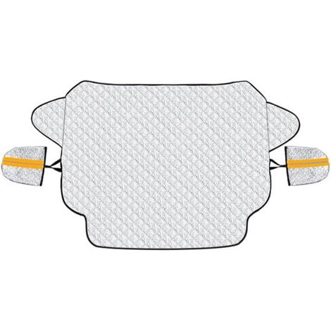 Ultra-thick car windshield cover - resistant to snow, ice, sun, dust, UV rays and water - perfect for car, SUV, all years, summer/winter YMYNY (1/4)