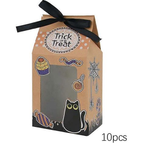 Boîte en papier kraft multifonctionnelle pour emballer des friandises et ranger des cadeaux et des bonbons (1/5)