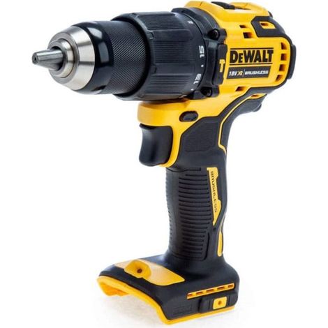 Dewalt – Perceuse à percussion sans fil 18V 65Nm DCD709N – Moteur Brushless – Mandrin 13 mm – Pour béton et brique