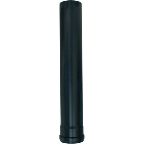 Tubo per Stufa Pellet  lunghezza 50 cm   8 cm in Lamiera Verniciata colore Nero