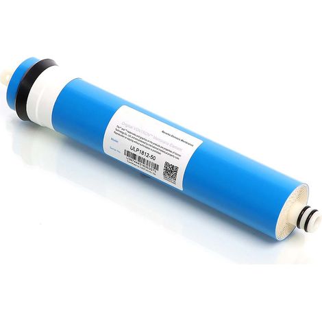 Naturewater RO Umkehrosmose Membran mit 50 GPD 190 l/Tag, 10 Zoll (254 mm), Ersatzmembran für Umkehrosmoseanlage, Osmosefilter, Wasserfilter für Trinkwasser