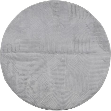 Maison Exclusive - Teppich IZA Kurzflor Skandinavischer Look Grau