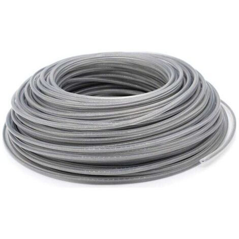 Fil de coupe universel, fil de coupe en acier de 3,0 mm, fil en acier robuste pour débroussailleuses avec têtes à impact e-AquaForge. (1/5)