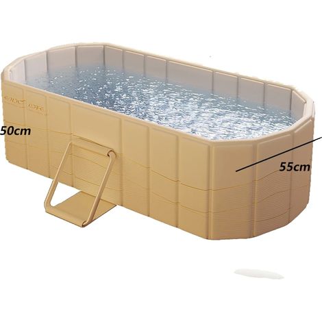 Baignoire, Design Pliable, Matériau Écologique, Pas de couvercle (1/2)