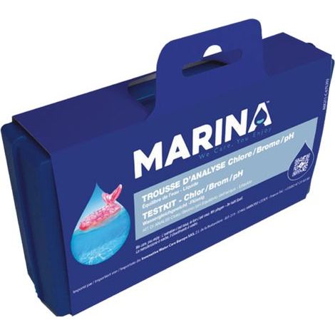 Wasseranalyse-Kit Marina water analysis kit einfach zu bedienen flüssige Reagenzien