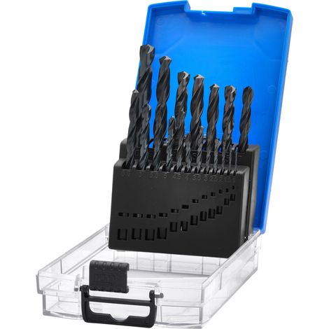 Draper 08850 Black HSS Drill Bit Set (19 Piece)