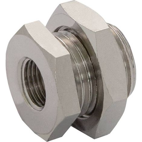 IMI NORGREN Raccordo diritto 160290018 Filettatura interna 1/8 Filetto esterno: M16 x 1.5 1 pz.