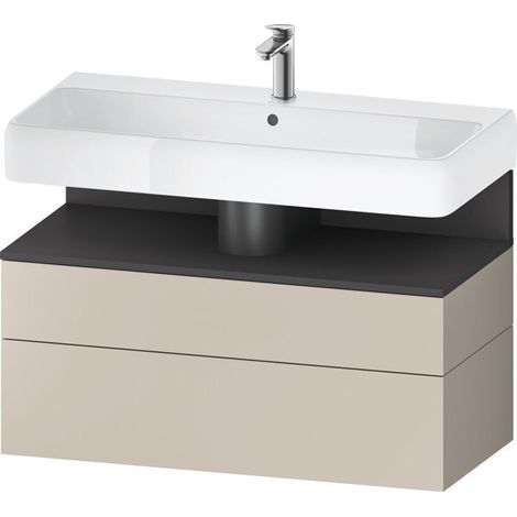 Duravit Collection One Waschtischunterbau, 1 Auszug und 1 (1/2)