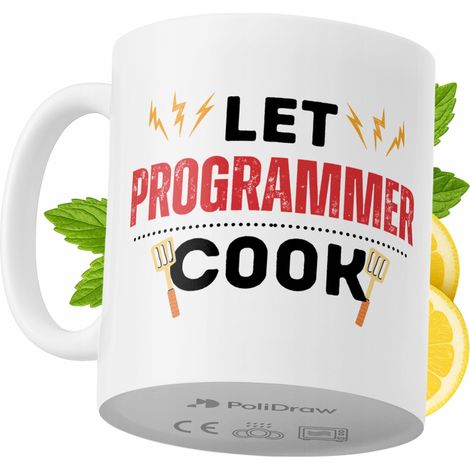 Mug humoristique pour programmeur, avec un texte amusant et un design graphique original. Idéal pour les anniversaires, les fêtes et les occasions spéciales. Mug premium pour la maison, le bureau et l (1/5)