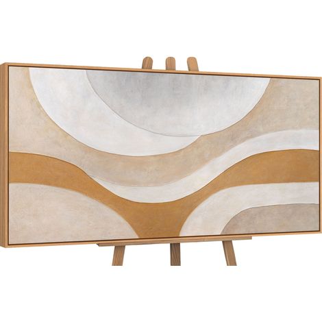 Gemälde Wärmestrom Rahmen Eichefarben 120x60 cm (1/5)