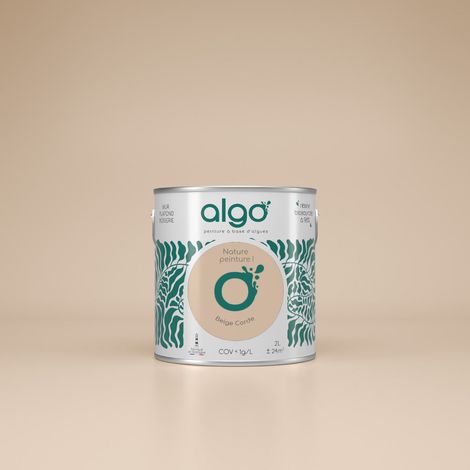 Peinture écologique Algo - Beige Corde - 5L / Satin