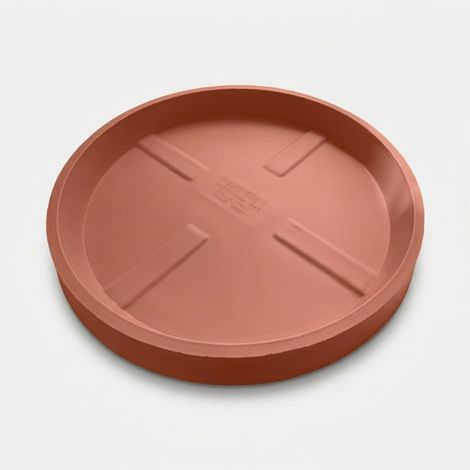 Soucoupe ronde d'extérieur en polyéthylène Piccolo - Rouge (1/3)