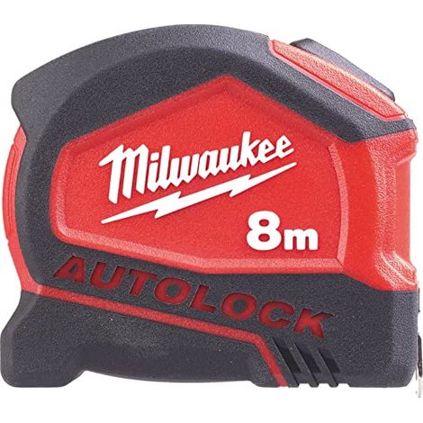 metro a nastro Milwaukee autolock 8 m lama 25 mm (1/4)