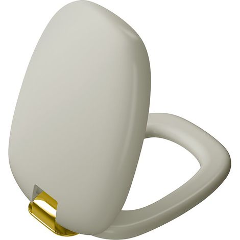 VITRA 126-420-019 Abattant WC Plural Duroplast à frein de chute (1/2)