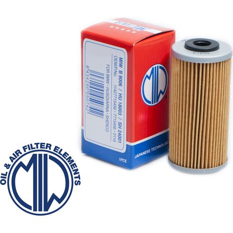 Filtro de Aceite MIW HF611 - Sherco/Husqvarna/BMW G 450X (50 piezas)