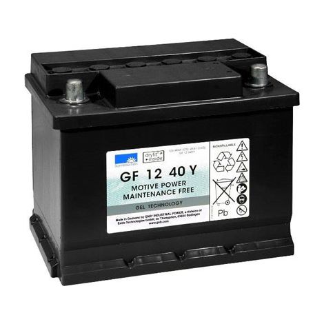 Batterie Gel SONNENSCHEIN GF Y 12 VOLTS GF12040Y L2 12V 48AH AMPS (EN) (1/2)