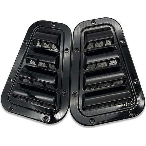 1 paire de garnitures latérales de capot avant pour Land Rover Defender 2003-2019 (1/4)