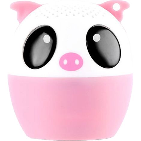 1 enceinte Bluetooth sans fil mignonne mini panda, cochon, chiot portable petite stéréo,2