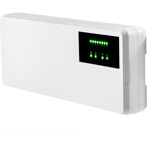 Contrôleur de concentrateur à 8 canaux, boîtier de commande de vannes électriques à 8 sous-chambres pour système de chauffage au sol, régulateur de température de climatiseur, pompe de circulation de (1/2)